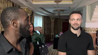 'OH, I'M F****** HIM UP' - TERENCE CRAWFORD TELLS JOSH TAYLOR AS THEY DISCUSS A POTENTIAL MATCHUP