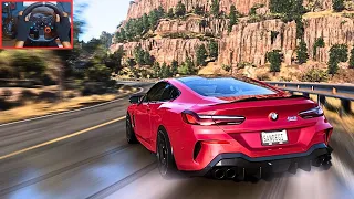 1270HP Twin Turbo BMW M8 Competition Coupe Forza Horizon 5 | Logitech G29 Steering Wheel Gameplay