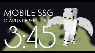 [PB, 4th] 3:29 Mobile SSG Icarus + Perfect RNG