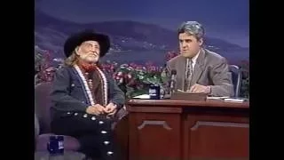 WILLIE NELSON HAS FUN WITH JAY LENO