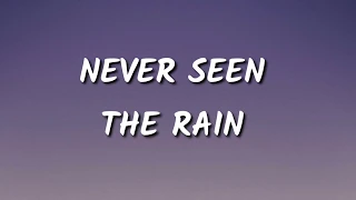 TONES AND I - NEVER SEEN THE RAIN (Lyrics)