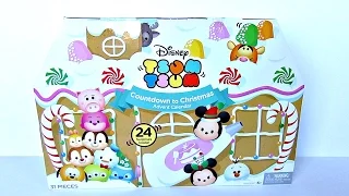 DISNEY TSUM TSUM ADVENT CALENDAR - CHRISTMAS SURPRISE TOY OPENING - DAYS 1-5