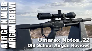 Umarex Notos .22 Review! Regulated, Compact, Micro-Carbine PCP - AirgunWeb Old School Airgun Review