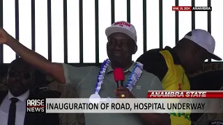 ANAMBRA STATE: INAUGURATION OF ROAD, HOSPITAL UNDERWAY