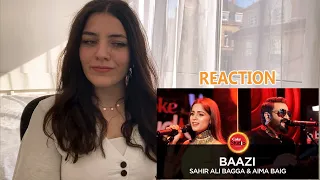 Baazi| REACTION | Sahir Ali Bagga & Aima Baig | Coke Studio Season 10