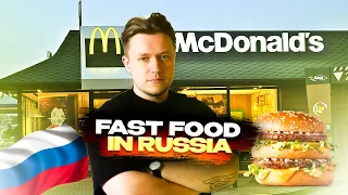 🍔FAST FOOD IN RUSSIA🇷🇺 DOPO LE SANZIONI