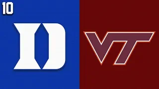 2019 College Basketball #10 Duke vs Virginia Tech Highlights