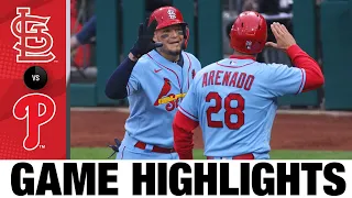 Cardinals vs. Phillies Game Highlights (4/17/21) | MLB Highlights