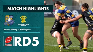 RD 5 HIGHLIGHTS: Bay of Plenty v Wellington (Farah Palmer Cup 2023)