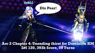 DFFOO GL: Arc 2 Chapter 4: Unending thirst for dominion (Sephiroth, Warrior of Light, Serah)