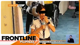 Mas mahabang version ng CCTV footage ng paglunok ng pera sa NAIA, inilabas | Frontline Pilipinas