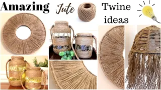 Amazing Jute craft ideas /Jute Twine Craft /Rustic Home Decor