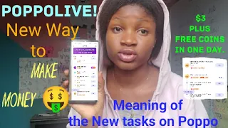 New Ways to make Money on Poppolive stream app earn up to $3 daily.