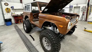 One ton classic Ford Bronco walk around