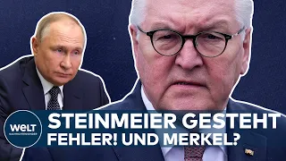 UKRAINE-KRIEG: Putin? "Imperialer Wahn!" Steinmeier gesteht Fehler ein - Merkel nicht I WELT News