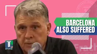 Tata Martino on what Inter Miami SUFFERS without Messi: "IT HAPPENED WITH Barcelona 10 YEARS AGO"