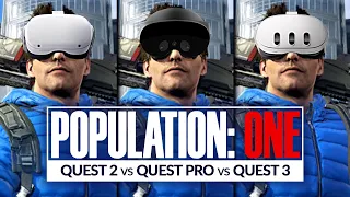 Population ONE on Quest 3 vs Quest 2 & Quest Pro Comparison