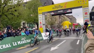 Cyclisme - Tour de Romandie 2024 - Dorian Godon la 1ère étape et leader... un doublé Decathlon AG2R