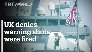 British government denies warning shots were fired by Russian military