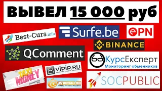 10 сайтов на которых я зарабатывал 15 000 рублей