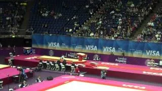 Yamilet Pena Abreu (DOM) VT London 2012 Test Event WAG Qualification