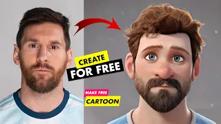 Turn image to CARTOON for FREE - AI Creative - No Photoshop - Graphic Hub