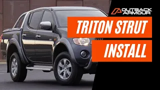 Mitsubishi Triton Strut Installation…