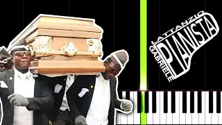 Piano Tutorial - Coffin Dance  (VERY EASY)