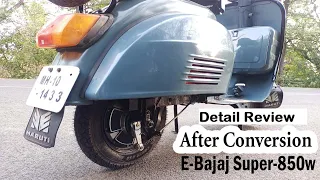 Bajaj Super Electric Conversion II Detail #Review II #InHindi