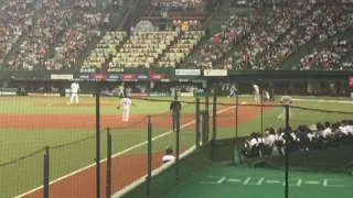 2017 6月7日 メットライフドーム 巨人対西武 陽岱鋼  ライト前ヒット
