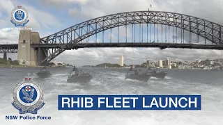 New high-tech RHIBs launched to tackle crime on the water - NSW Police Force