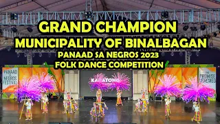 Champion - Binalbagan Panaad sa Negros Folk Dance Competition