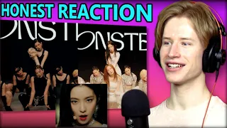 HONEST REACTION to Red Velvet - IRENE & SEULGI 'Monster' @THE STAGE #redvelvet #monster #reaction