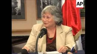 Presser by US amb and sister of missing US mathematician
