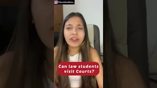 Can law students visit Courts? #shorts #lawschool #law #llb #harshibaldota
