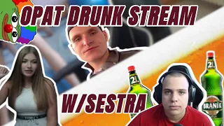 OPAT04 CLIPS z výročního DRUNK streamu se SESTROU I 2 ROKY! PagChomp #opat04 #drunkstream