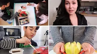 Minha Rotina com Três filhos, Japonês come  Sushi | Angela Inoui