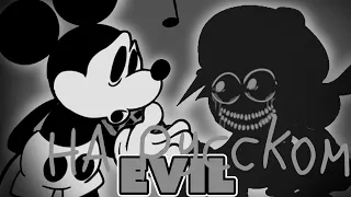 Friday Night Funkin ' Evil Boyfriend Vs Mickey Mouse Day 1 на русском (фан перевод)