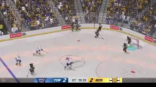 NHL 24: Toronto Mable Leafs vs. Boston Burins, Game 7 of The Stanley Cup Playoffs- Gameplay