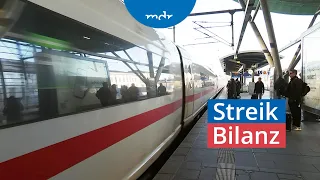 Bilanz des bislang längsten Streiks der Bahn-Geschichte | MDR THÜRINGEN JOURNAL | MDR