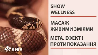Масаж зміями: шокуюча релакс-процедура #ShowWellness