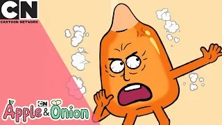 Apple & Onion  | Grumpy Guest | Cartoon Network UK 🇬🇧