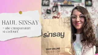 HAUL SINSAY + alte cumparaturi si cadouri