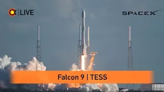 Трансляция пуска Falcon 9 (TESS)