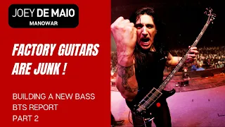 Factory Guitars Are Junk!? Joey De Maio (MANOWAR) Discusses Fan Question