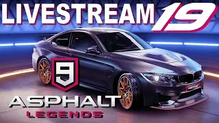 Asphalt 9 Legends - My Career / Multi Player - Live Stream Part 19  - HD 1080p PC Gameplay