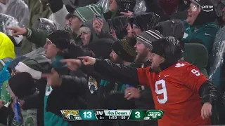 Jets crowd is fed up with Zach Wilson after 3 point half