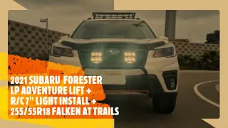 2021 Subaru Forester LP Adventure Lift + Rough Country 6.5" LED Lights