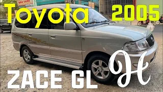 Mới về Toyota .ZACE GL 2005.đẹp keng xà beng về sẵn bán 160 triệu @otoquochung.