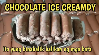 CHOCOLATE ICE CREAMDY | CHOCO ICE CANDY PANGNEGOSYO